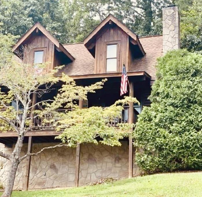 Rustic Black Bear Cabin Pigeon Forge Extérieur photo